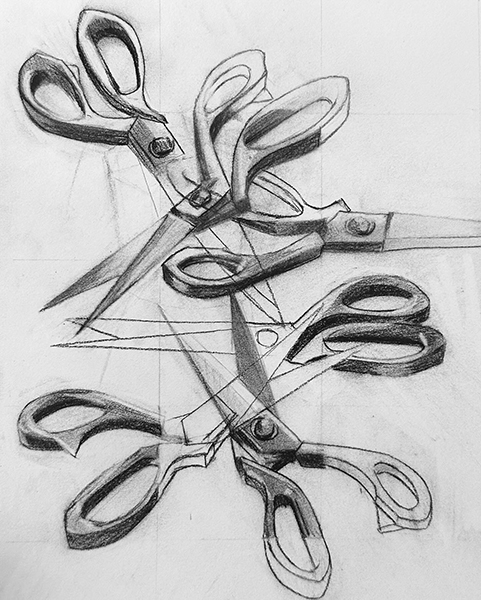 Still Life with Scissors