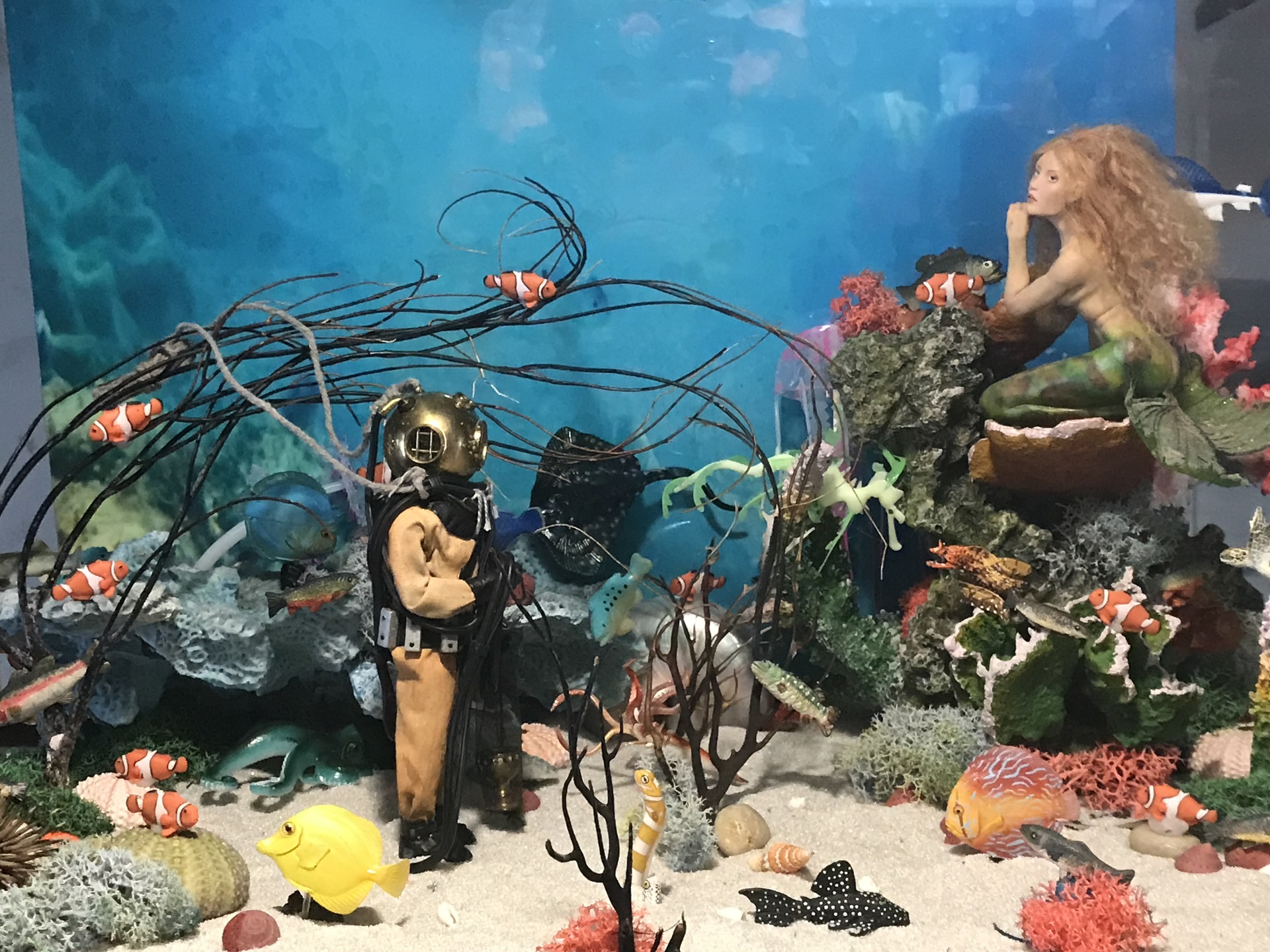 Diver Dan visits Queen Minerva